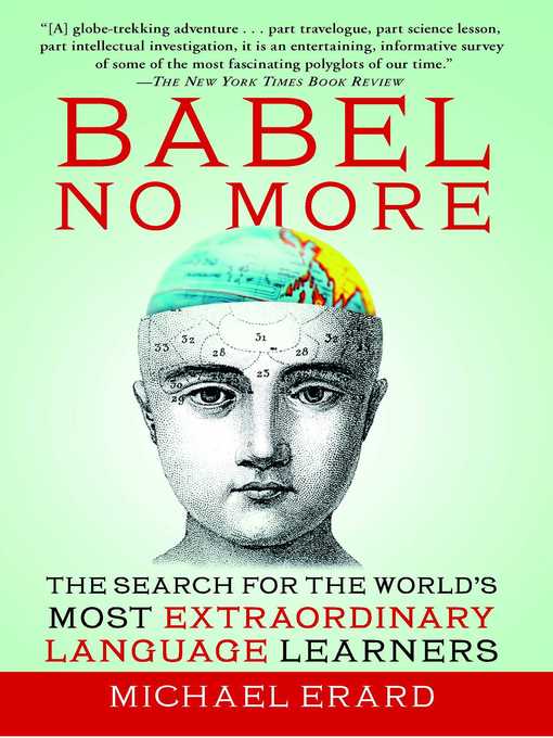 Title details for Babel No More by Michael Erard - Available